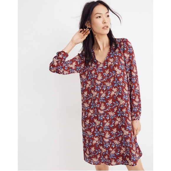Madewell Dresses & Skirts - NWT Madewell Button-Back antique floral dress Sz M